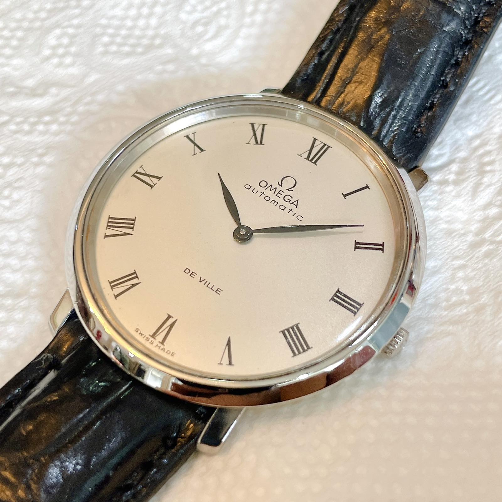 Đồng hồ Omega automatic deville chính hãng thụy Sĩ