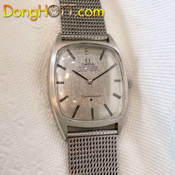 Đồng hồ cổ Omega automatic constellation chính hãng Thuỵ Sĩ