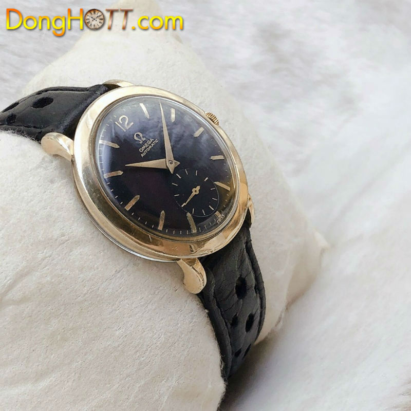 Đồng hồ cổ Omega Automatic 14k goldfilled chính hãng Thuỵ Sỹ 