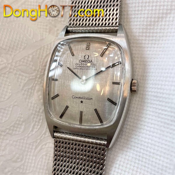 Đồng hồ cổ Omega automatic constellation chính hãng Thuỵ Sĩ