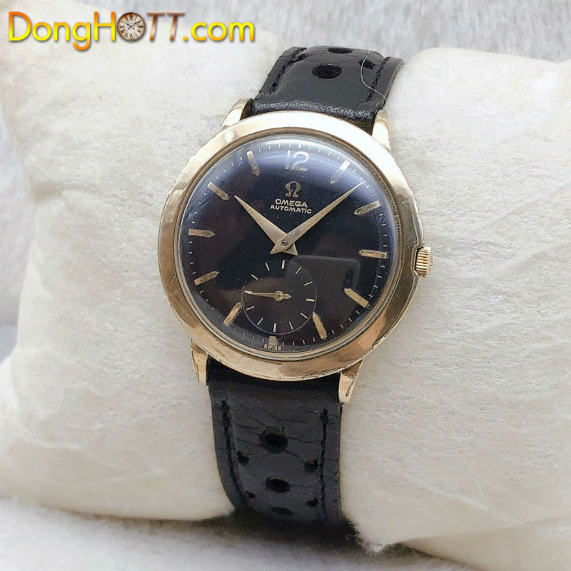 Đồng hồ cổ Omega Automatic 14k goldfilled chính hãng Thuỵ Sỹ 