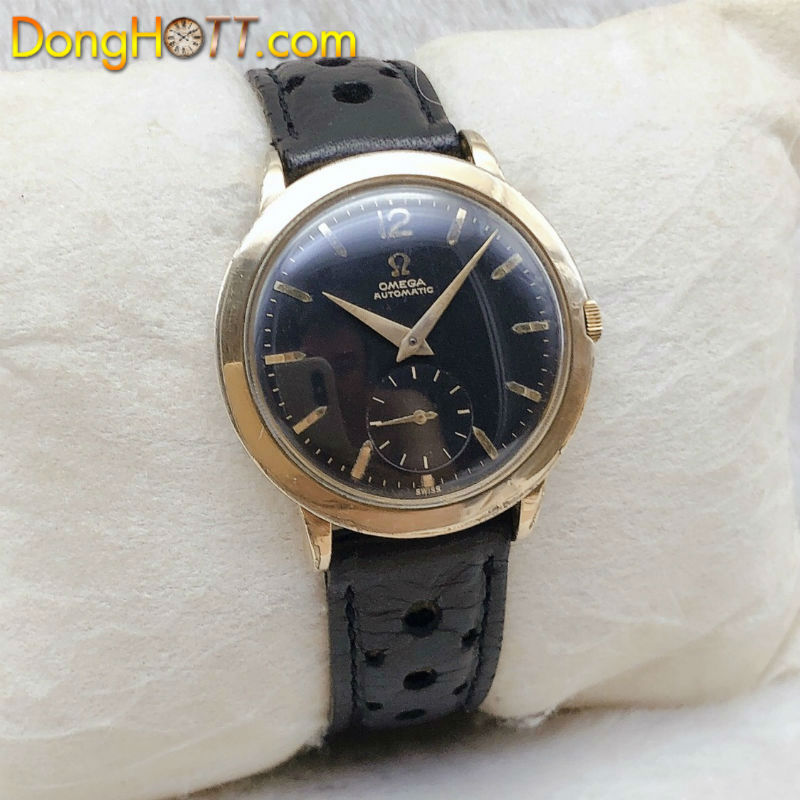 Đồng hồ cổ Omega Automatic 14k goldfilled chính hãng Thuỵ Sỹ 