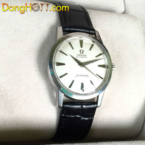 Đồng hồ cổ Omega Seamater Automatic Ss phiên bản đặc biệt xuất sứ Thuỵ Sĩ với Mặt số Zin màu tia Trắng 3 kim kết hợp với những cọc số nổi  rất đẹp, niềng-đáy có logo,núm có logo Ss thép . máy Automatic.