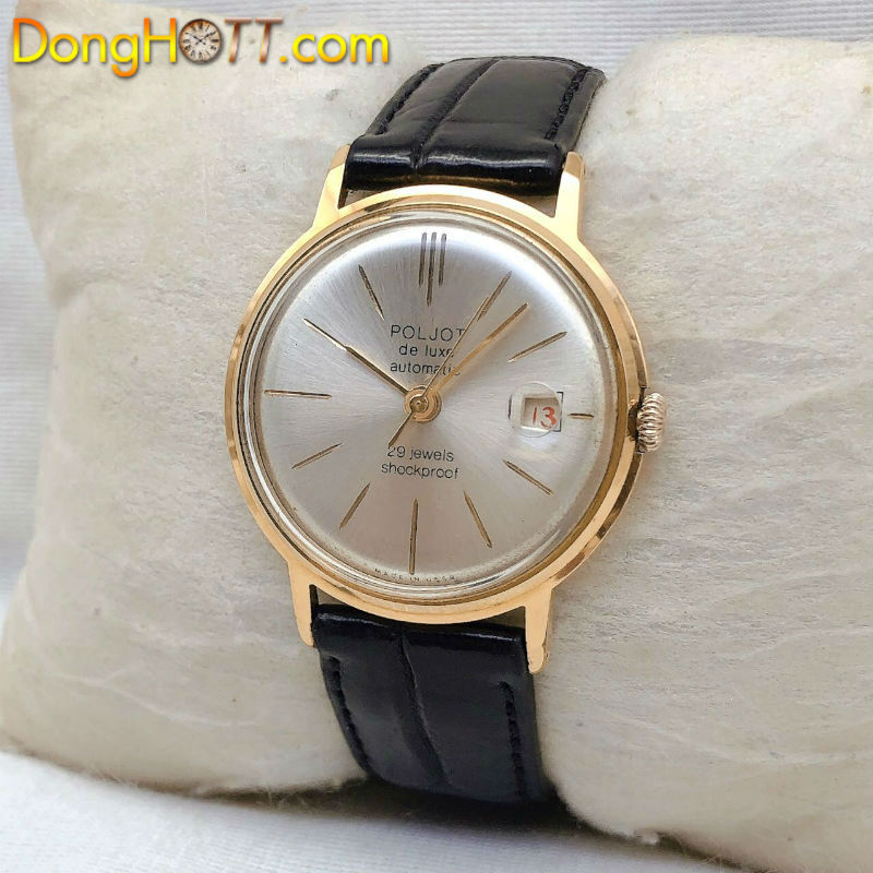 Đồng hồ cổ Poljot automatic lacke vàng 18k liên xô