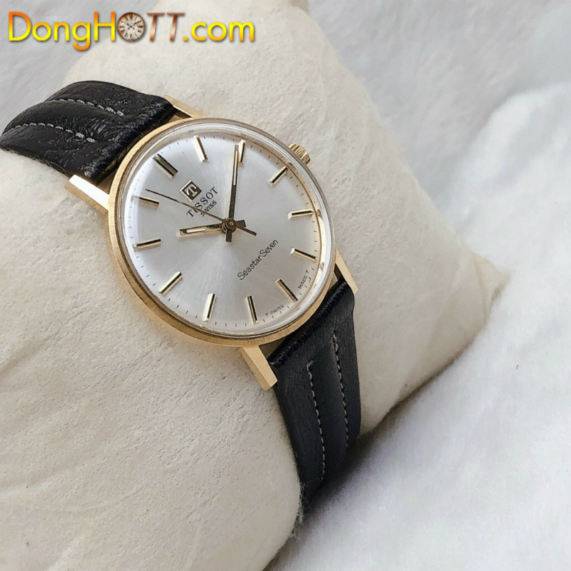 Đồng hồ cổ TISSOT lên dây vàng đúc 18k nguyên khối chính hãng Thuỵ Sỹ