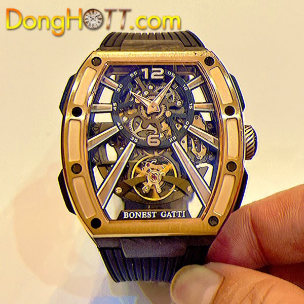 Đồng hồ Nam Bonest Gatti Ghost Speed Watch BG9950-A3 Màu Vàng Hồng Đồng hồ Nam Bonest Gatti Ghost Speed Watch BG9950-A3 Màu Vàng Hồng