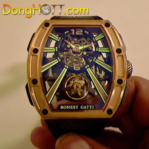 Đồng hồ Nam Bonest Gatti Ghost Speed Watch BG9950-A3 Màu Vàng Hồng Đồng hồ Nam Bonest Gatti Ghost Speed Watch BG9950-A3 Màu Vàng Hồng